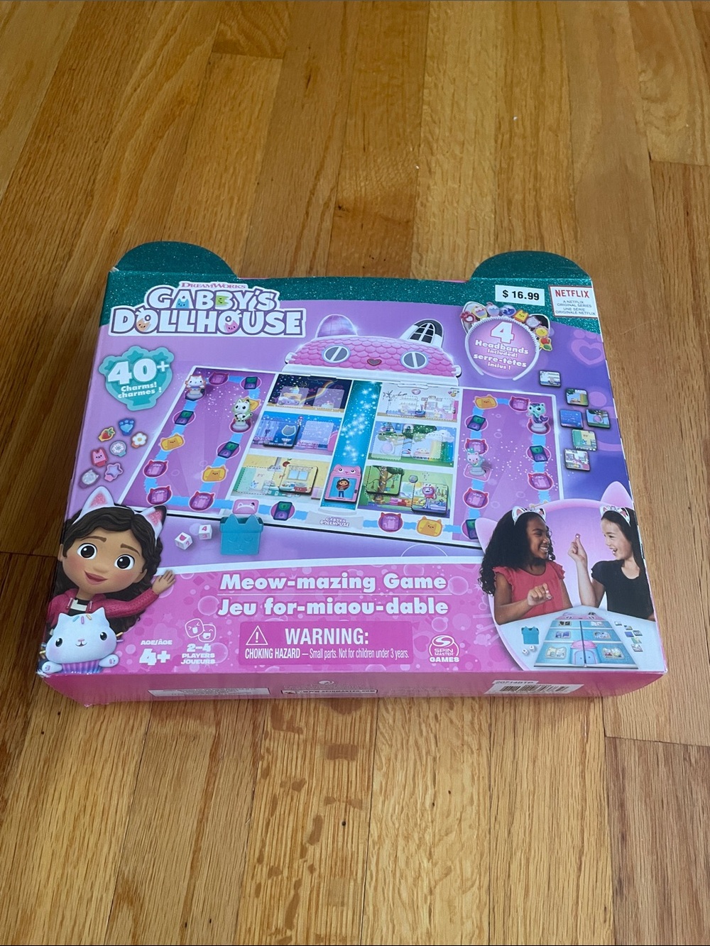 Gabby’s Dollhouse Meow-Mazing Board Game